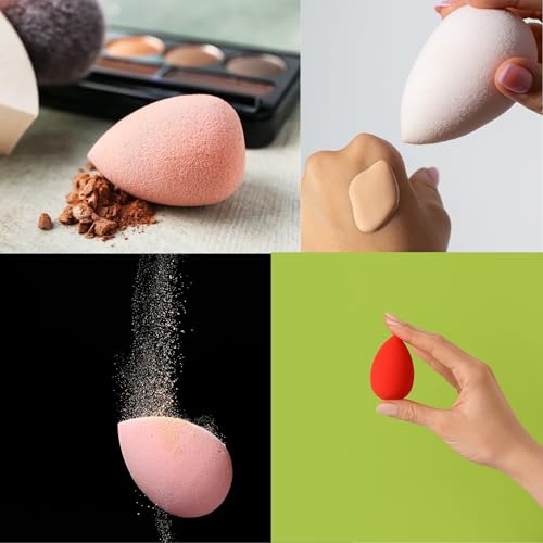 Esponja para Maquiagem Pincel para Maquiagem Kit de Esponjas Sabrina Sato, 2 Esponjas, 2 Almofadas,