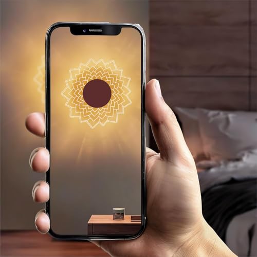 Image of Sunflower Wall & Ceiling Light - Creative Acrylic Decorative Wall Lamp | Modern Wall Sconce for Bedroom, Living Room & Kids Room - (1 Pack)