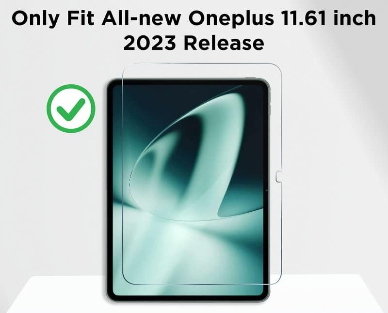 Image of Screen Guard Compatible With OnePlus Pad Tab (11.61 inch Inch Tablet) Flexible Fiber Screenguard Not a Tempered Glass Screen Protector