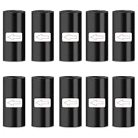 Müllbeutel, 200 Stück 10 Rollen Klein Müllbeutel für Auto Mini Müllbeutel Müllsäcke für Auto Haushalt Lebensmittel Küche Schwarz