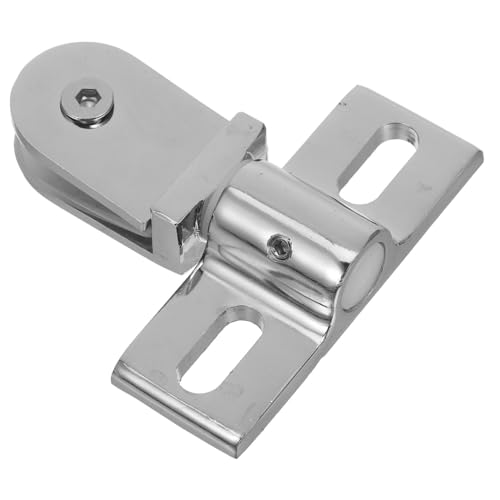 SHINEOFI Pivotante Pesada para Puertas de Ducha de Vidrio Doble Pivote Superior Inferior Acero Inoxidable Diseño Elegante para Mamparas Modernas Instalación Estable y Apertura