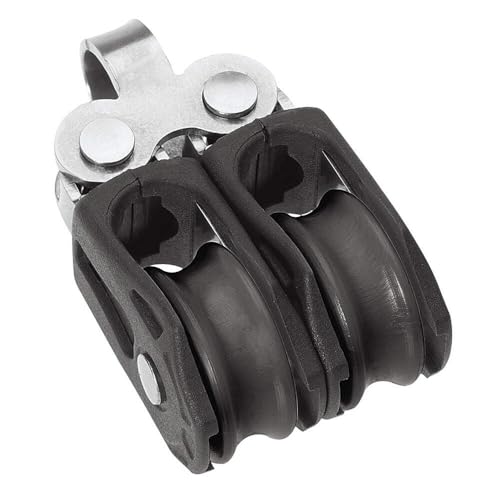 Polea doble fija Barton T-0 évite le blocage des cordages sur le pont