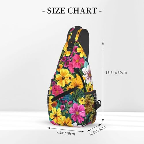 Mochila Sling Urbana Multicolor para Adultos miniatura 3