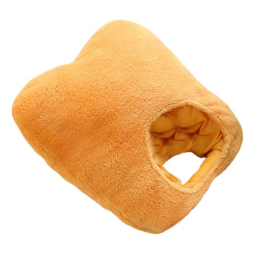 Veemoon Chicken Nuggets Costume Hat Creative Food Hat for Cosplay Photography Props and Themed Parties Fun Cartoon Headgear