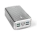 Produktbild Zendure A8QC Powerbank mit 26.800 mAh (robust, 4-Port Quick Charge 3.0 Schnellladefunktion 18W für iPhone, Tablet, Android und viele mehr, USB, Handgepäck geeignet), Silber