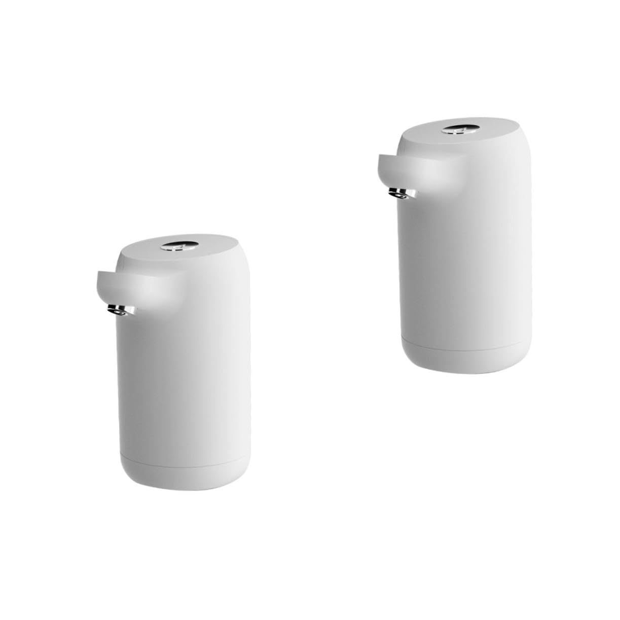 HOMSFOU 2pezzi Dispenser Portatile Per Bottiglie Pompa e Caricamento Usb Facile Usare Design e