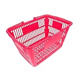 Photo Gallery cesto portaoggetti in plastica di grande capacità con manici, soluzione per organizzare la casa da 18 litri per generi alimentari e picnic Photo Gallery cesto portaoggetti in plastica di grande capacità con manici, soluzione per organizzare la casa da 18 litri per generi alimentari e picnic