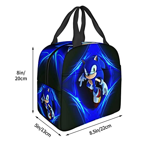 Rmvhasq Reusable Insulated Lunch Box Leak Proof Cooler Bag Thermal Lunch Tote Bags Portable Lunch Bag For Office Work Picnic #TOP2