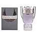 Rabanne Invictus Eau de Toilette - Long Lasting Woody Aquatic Cologne for Men with Marine, Grapefruit & Guaiac Wood - Trophy Bottle French Fragrance Spray from Paris, 3.4 oz