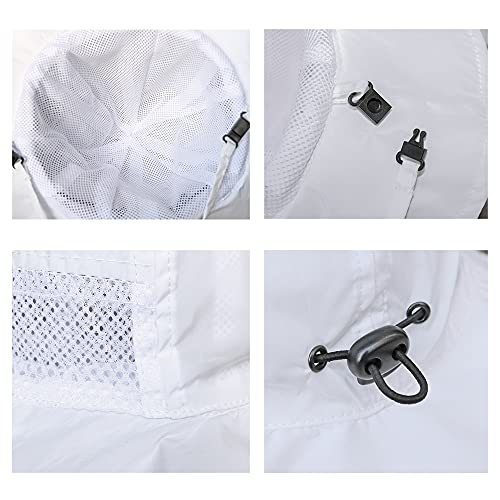 Adjustable Kids Toddler Baby Sun Hat Breathable & Wide Brim Summer Beach Swim Hats 0-8 Years4