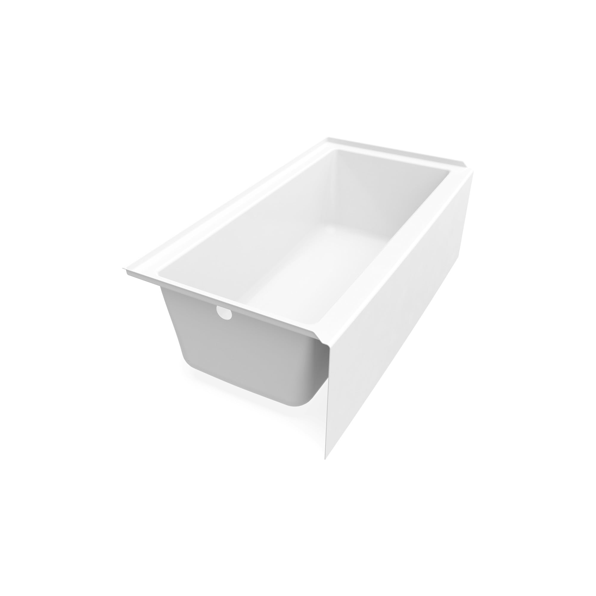 MAAX 105705-L-000-001 Rubix Acrylic Left-Hand Bathtub, 59.75