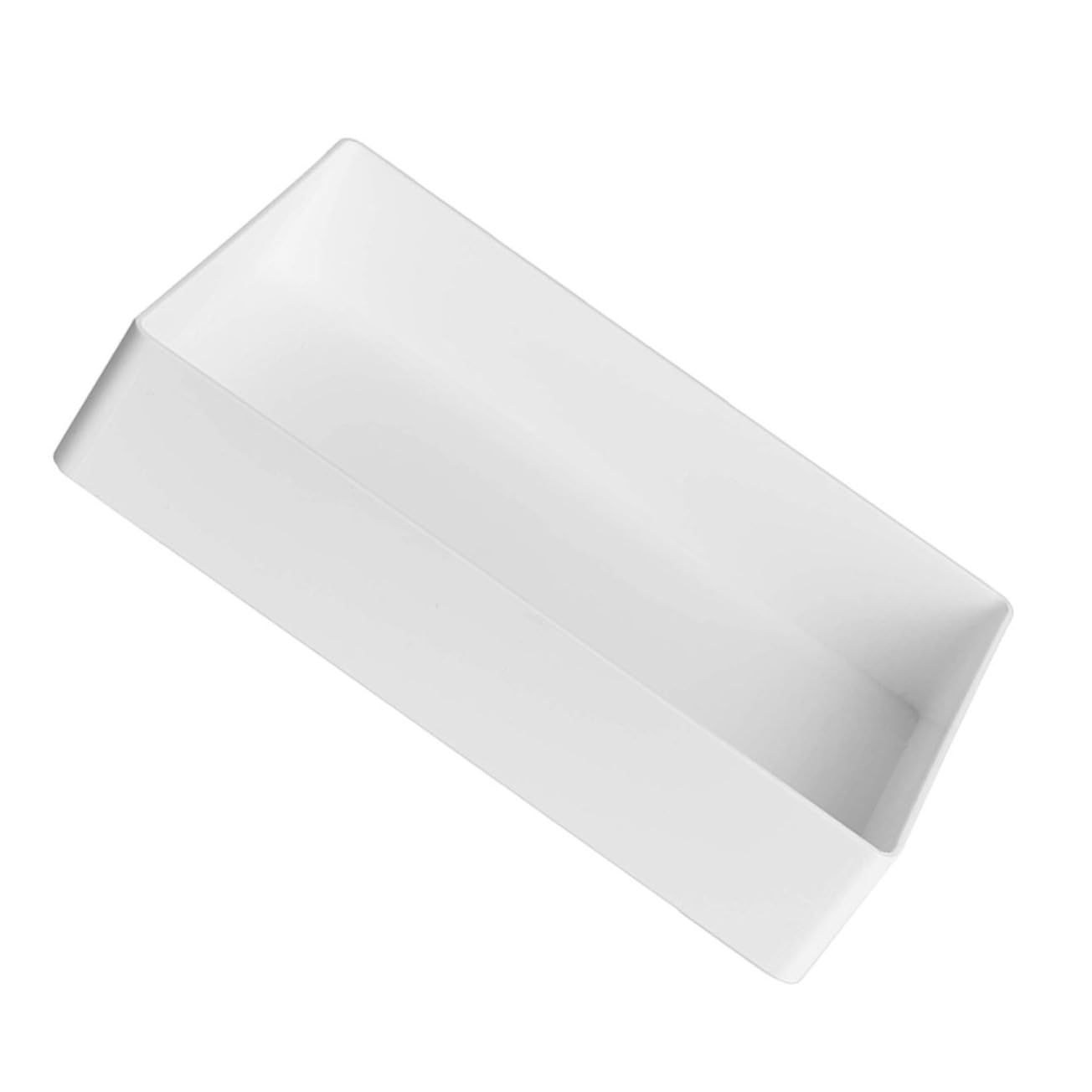 FUNOMOCYA 1pc Tray Laboratory Utility Organizer Laboratory Accessories Laboratory Organizer Charcuterie Tools Table Organizer Laboratory Tool White Pp