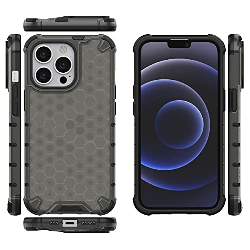 Image of Glasgow Back Case Cover Designed for Apple iPhone 13 Pro - Black
