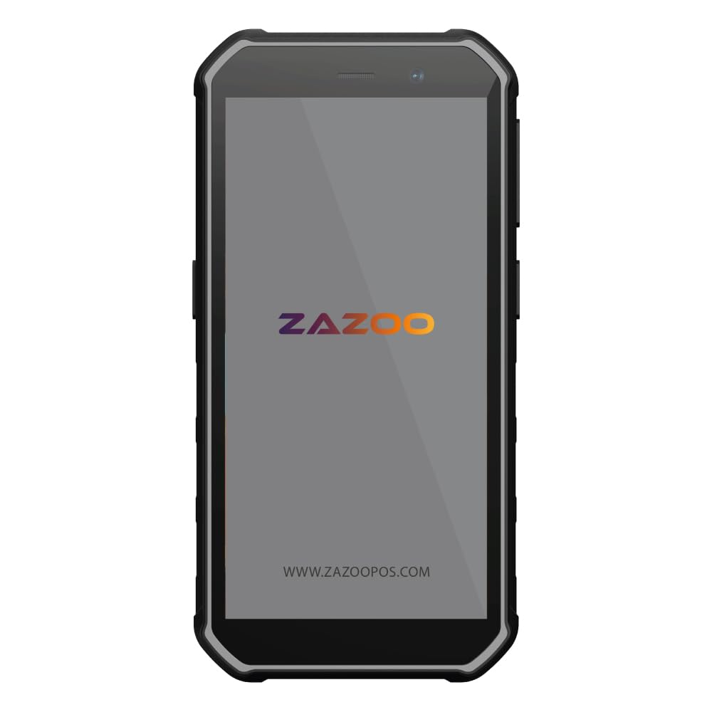 PDA Android 13 - ZAZOO PDA - Caméra 16MP - Écran HD+ 5,5” - 4GB RAM 64GB | Lecture Codes-Barres et QR, NFC, Bluetooth 5.0, OTG, WiFi 5 et 4G, PDA Hôtellerie, Retail et Logistique