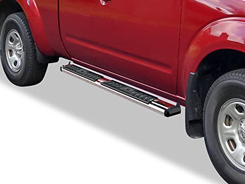 Estribos estilo OE cromados para Nissan Frontier 2005-2026 y Suzuki Equator miniatura 4