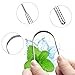 YIBIDINAY Tongue Scraper Cleaner for Adults Surgical Grade Stainless Steel Metal Tongue Brush Dental Kit Professional Eliminate Bad Breath With Non-synthetic Grip (2 Pack)