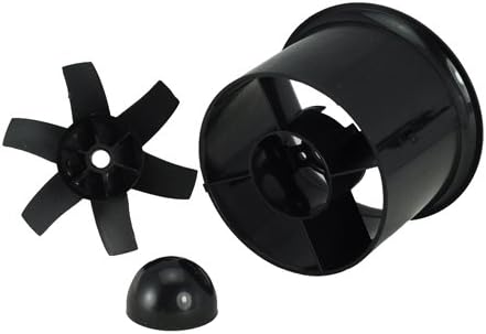 70mm Fan Six Blade 4.0mm Shaft Diameter RC Ducted Fan for 2839-3000KV Brushless Ducted Motor RC Aircraft