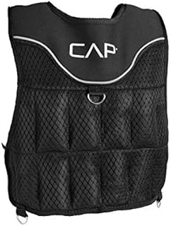 CAP Barbell (HHWV-CB020C) Adjustable Weighted Vest, 20-Pound