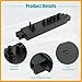 Partuto Front Left Side 6 Way Car Power Seat Switch Control Adjustment Adjust Recline Recliner Switch Fit for Honda Odyssey - Pack of 1 Black Replacement