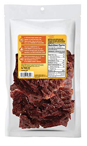 Tillamook Country Smoker All Natural, Real Hardwood Smoked Teriyaki Beef Jerky, 10 oz Bag - Thumbnail 2