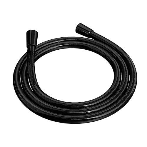 Image of RV Shower Head with Hose ABS Outdoor RV Shower Hose Kit Replacement with ON /OFF Switch for RV, Trailer, Campers, Motorhomes, Fifth Wheels, Boats (Black)