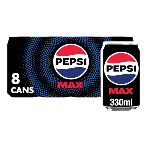 Pepsi Max Cans 8 x 330ml