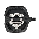 LOOK Cycle - GEO Trekking Grip Bike Pedals - Ultra-Robust Hybrid Pedals - 1 Clipless Face, 1 Flat Fa