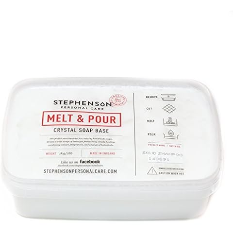 Base de Jabón Melt and Pour - Champú Sólido SIN SLS Cover