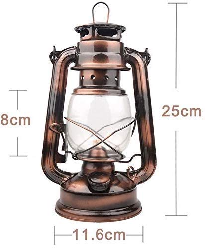 Lampa Na Zewnątrz Lampa Namiotowa Metalowa Światła Lampa Awaryjna W Stylu Retro Przenośne Oświetlenie Nafta Lampa Naftowa Halowa Sconce Urządzenia/Zielony
