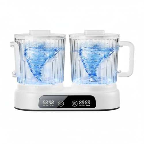 2-in-1 Portable Washing Machine, Dual Tub Wireless Upgraded Mini Washer for Deep Cleaning Socks, Underwear, Dorms,Travel, Apartment, Dorms Use