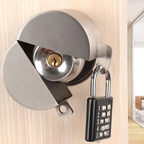 Door Handle Lock for Privacy Protection Cover