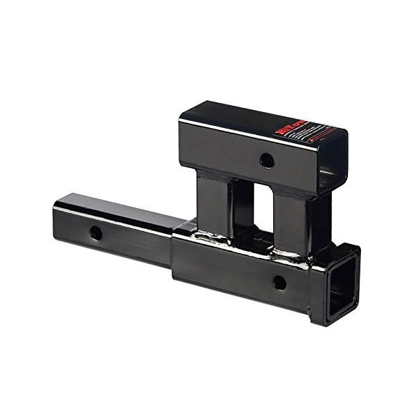 HiTow Dual Hitch Receiver Extension Adapter Trailer Towing Extender