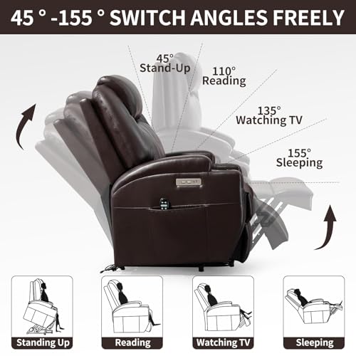 Sillón Plegable Cuero Sintético LSIGHTUS miniatura 4