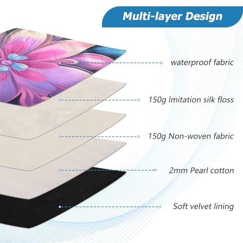 Funda para portátil Boho Mandala Lotus 13-14 pulgadas miniatura 4