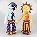 2Pcs 2022 Nuovo Fnaf Sundrop Giocattoli di Peluche 32 centimetri Violazione di Sicurezza sunrise moondrop BOSS Giocattolo Della Peluche Gioco Bambole Regalo