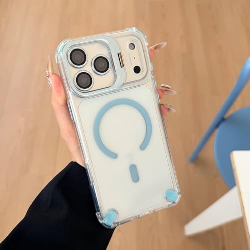iPhone 15 Pro�p�P�[�X ���� ���ϖh�~ �����Y�X�^���h�t�� �N���A �}�O�l�b�g MagSafe�Ή� ���ϖh�~ TPU �V���b�N�z�� �o���p�[ �h���b�v�ی� ��phone15 Pro �p �P�[�X �l�������ی� �J���������Y�t���J�o�[ ���^ �y�� 