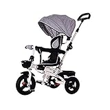 Moolo Children's 3-Wheeled Scooter, Light Folding Shock Absorber, Rotary Stroller Kids Car 1-5 Year