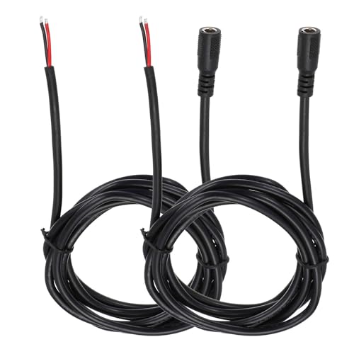 Cables CC de 5,5 mm x 2,1 mm a cable desnudo para revivir juguetes y teléfonos en casa