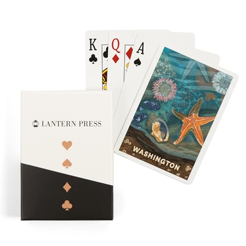 Lantern Press Naipes Póker 52 Cartas Tamaño Estándar