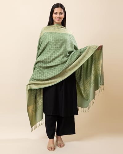 Image of Wrap me Warm Shawl for Women | Soft Viscose Acrylic Poly Wool Shawl - Warm & Lightweight Winter Wrap - Stylish Ethnic Stole for Women - 1010