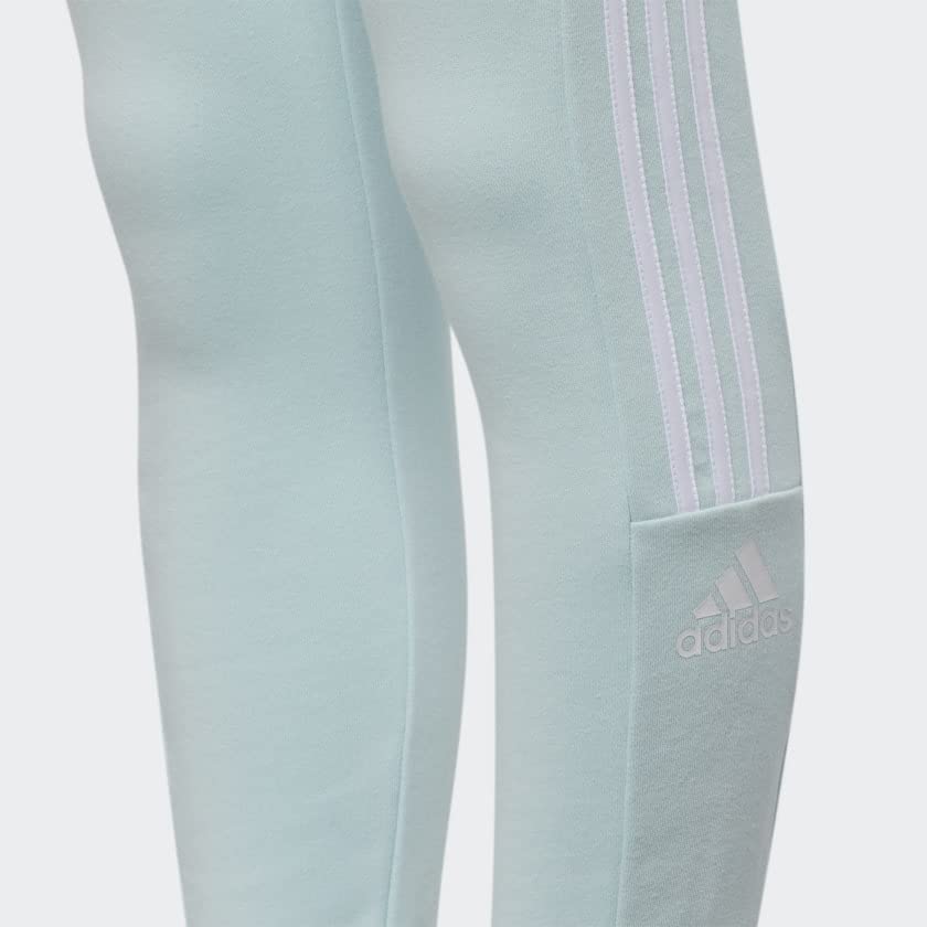 adidas Cotton Fleece Joggers Kids', Turquoise, Size L2