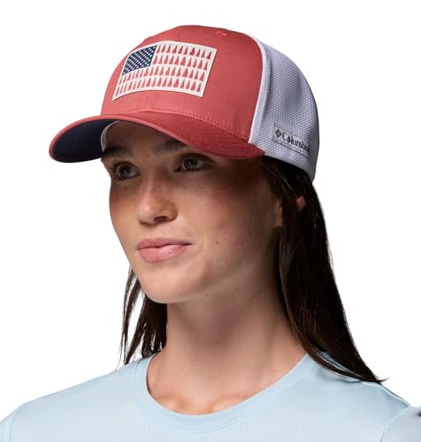 Columbia Unisex Adult PFG Logo Mesh Ball Cap - Image 6