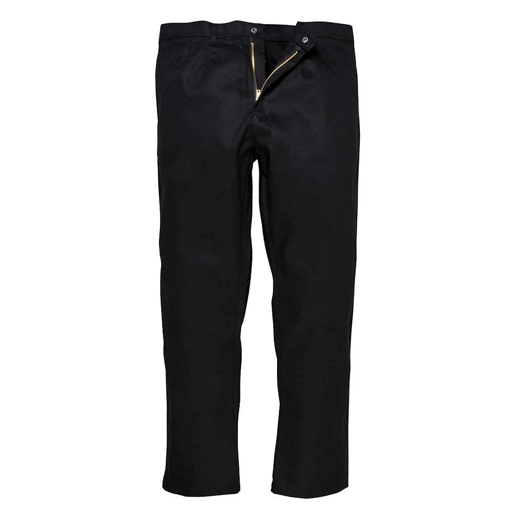 Portwest BZ30 Maximum Protection Bizweld Trousers Black, Medium