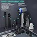 Yomile Mini Vacuum Cleaner, 2 in 1 27000PA Brushless Car Vacuum &250000RPM Air Duster 9000mAh Battery Air Blower Wireless Handheld Vacuum for Car,Office and Home