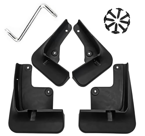 Image of Mud Flaps Mud Guards Fit for 2019-2021 Toyota Avalon XX50, Front & Rear Mud Splash Guards Accessories - 4 Pc, Black