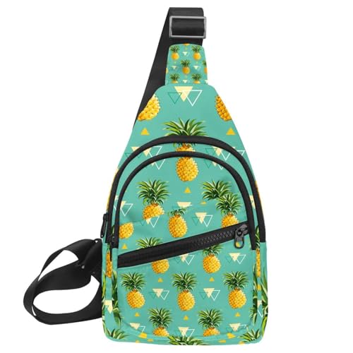 Sac à dos à bandoulière imperméable multicolore pour randonnée et voyage 30x18cm