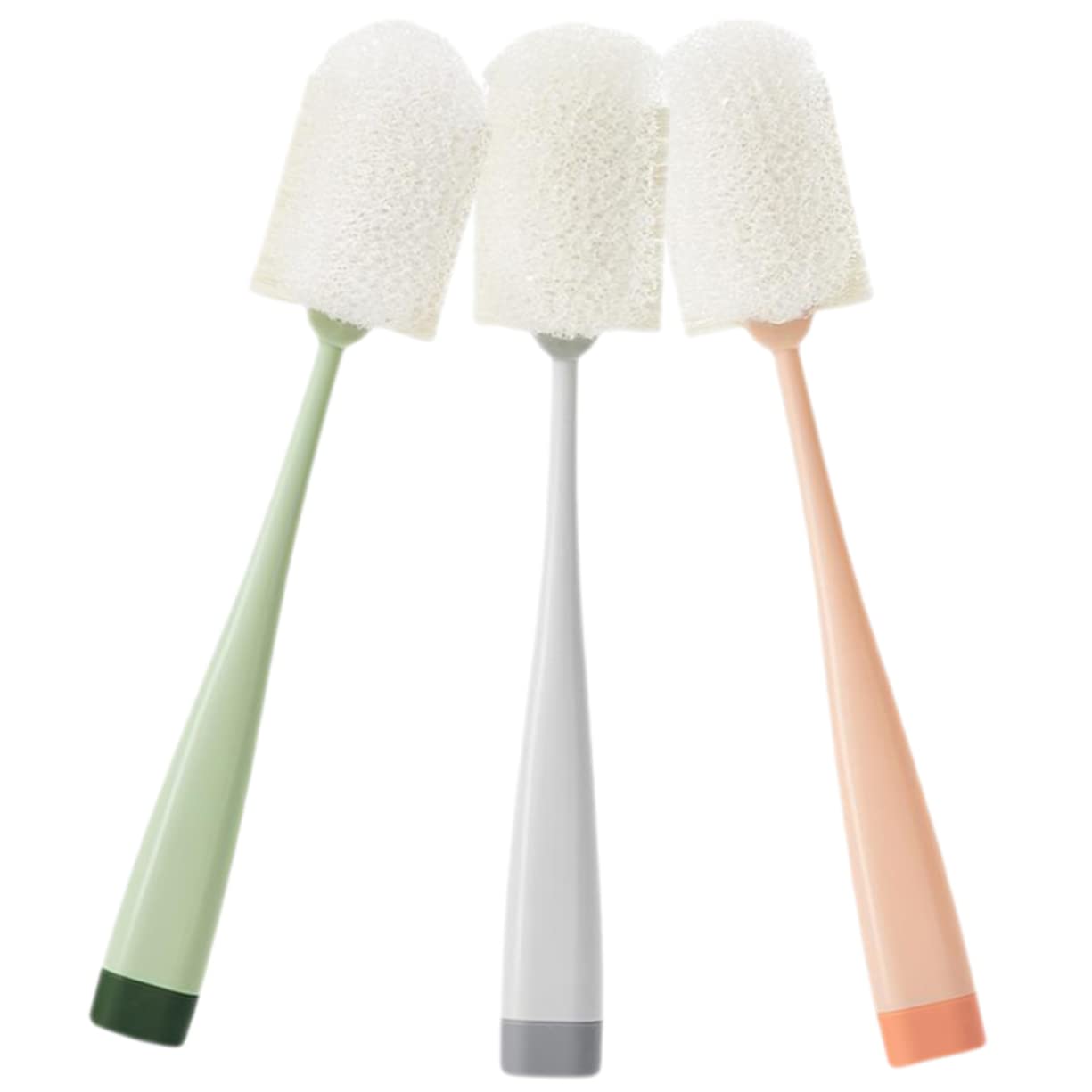VALICLUD 3 set Spazzola Per Tazze Spazzole Per Bottiglie D'Acqua Trasparenti Spazzola Per Bottiglie D'Acqua Multifunzionale Per Bottiglie 3 pezzi*3