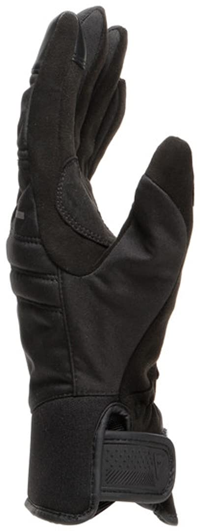 Dainese Stafford D-Dry Gloves, Guantes Moto Transpirables Verano, Hombre, Negro/Antracita, L