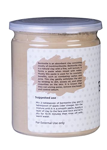 Bentonite Clay Powder 450gram, 454 g (Pack of 1) - Image 2