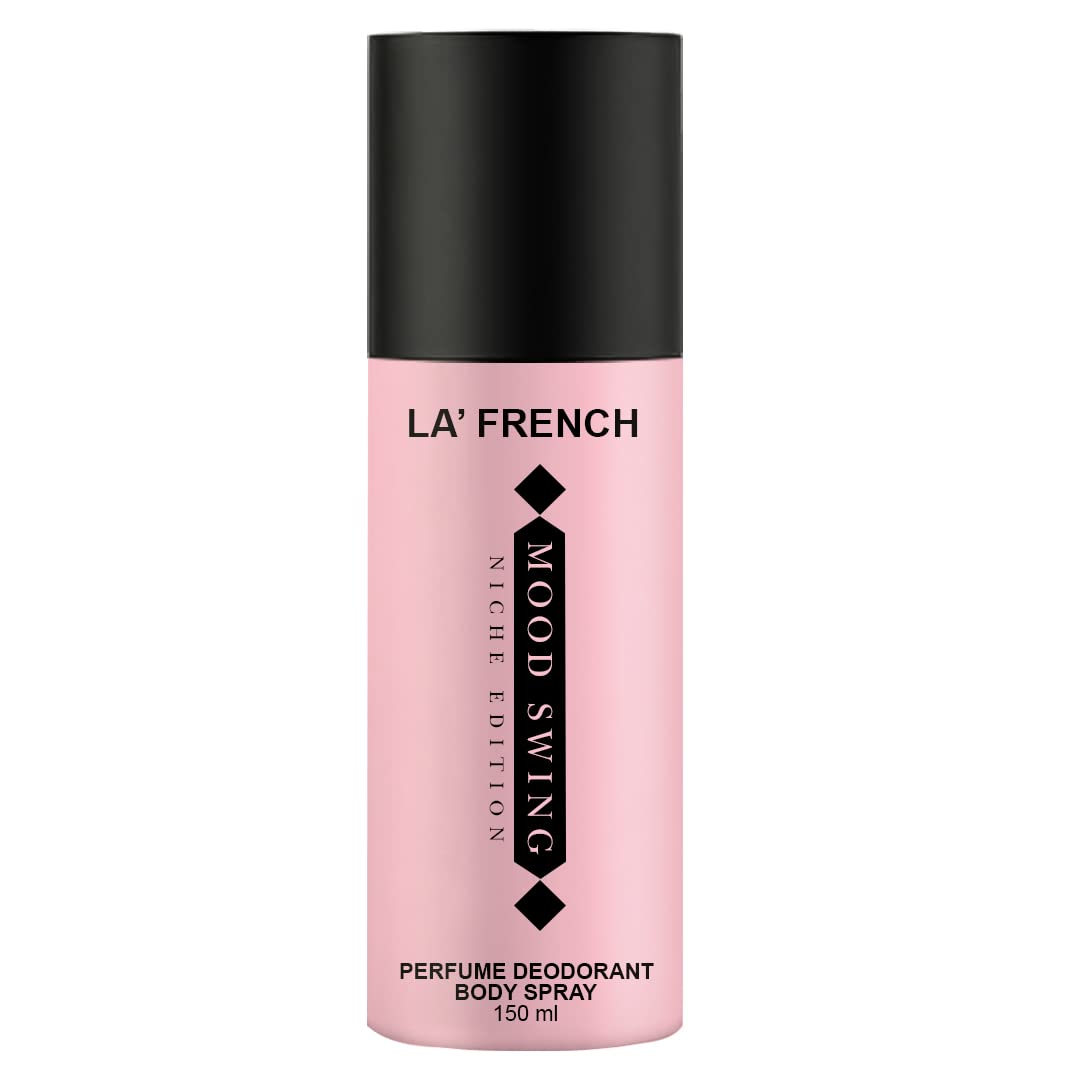 La French Mood Swing Unisex Deodorant 150ml Body Spray for Men & Women | Long Lasting Staying Capacity | Deodorant with Fresh Scent| Easy Travel Friendly Unisex Deo